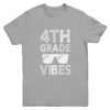 Back To School 4th Grade Vibes Youth Youth Shirt | Teecentury.com