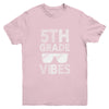 Back To School 5th Grade Vibes Youth Youth Shirt | Teecentury.com