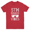 Back To School 5th Grade Vibes Youth Youth Shirt | Teecentury.com