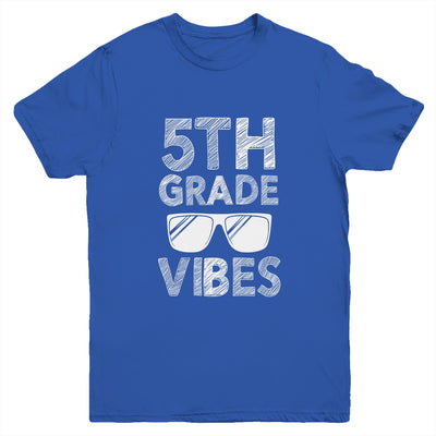 Back To School 5th Grade Vibes Youth Youth Shirt | Teecentury.com