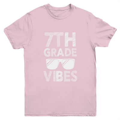 Back To School 7th Grade Vibes Youth Youth Shirt | Teecentury.com