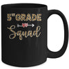 Back To School Fifth Grade 5th Grade Squad Leopard Student Mug Coffee Mug | Teecentury.com