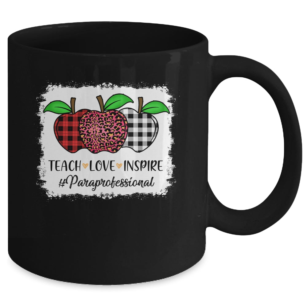 Back To School Para Paraprofessional Teacher Leopard Mug Coffee Mug | Teecentury.com