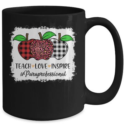 Back To School Para Paraprofessional Teacher Leopard Mug Coffee Mug | Teecentury.com
