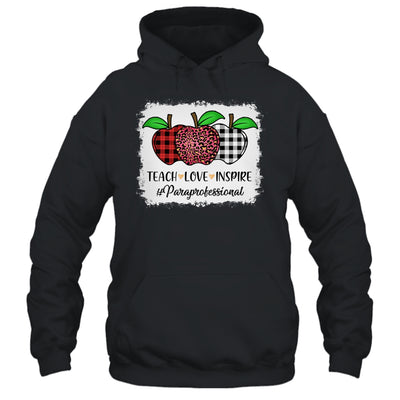 Back To School Para Paraprofessional Teacher Leopard T-Shirt & Hoodie | Teecentury.com