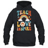 Back To School Teach Love Inspire Retro Teachers Shirt & Tank Top | teecentury