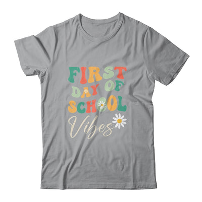 Back To School Vibes Happy First Day Of School For Teachers Shirt & Hoodie | teecentury