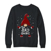 Bad Gnome Buffalo Plaid Matching Christmas Pajama Gift T-Shirt & Sweatshirt | Teecentury.com