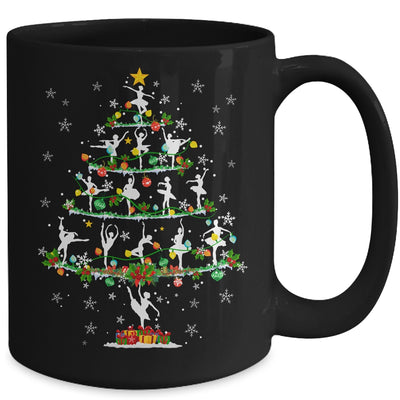 Ballet Dance Xmas Lighting Santa Ballet Dance Christmas Tree Mug Coffee Mug | Teecentury.com