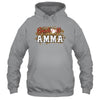 Baseball Amma Leopard Funny Softball Mother's Day T-Shirt & Tank Top | Teecentury.com