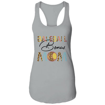 Baseball Bonus Mom Baseball Mom Leopard Mothers Day T-Shirt & Tank Top | Teecentury.com