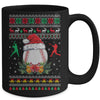 Baseball Christmas Ugly Funny Santa Sport Men Boy Mug | teecentury