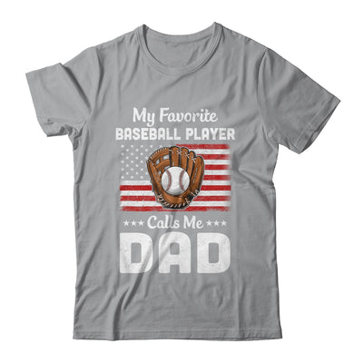 Baseball Dad My Favorite Baseball Player Calls Me Dad T-Shirt & Hoodie | Teecentury.com