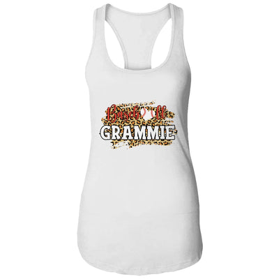 Baseball Grammie Leopard Funny Softball Mother's Day T-Shirt & Tank Top | Teecentury.com