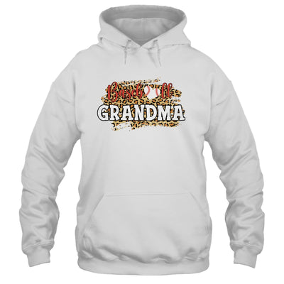 Baseball Grandma Leopard Funny Softball Mother's Day T-Shirt & Tank Top | Teecentury.com