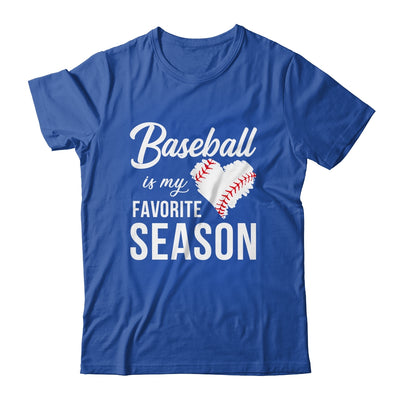 Baseball Is My Favorite Season T-Shirt & Tank Top | Teecentury.com
