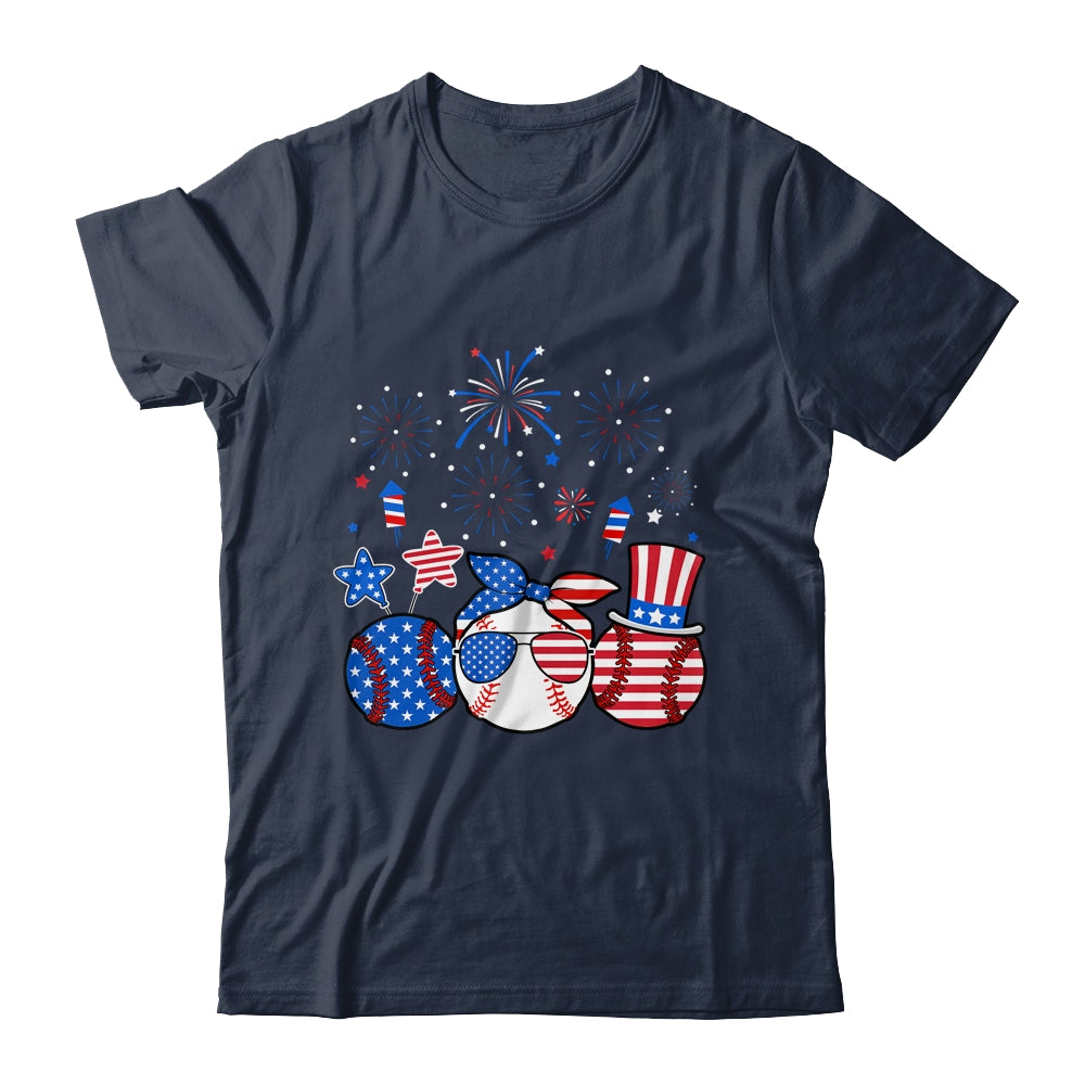 Baseball Lover Patriotic 4th Of July Independence Day Shirt & Tank Top | teecentury