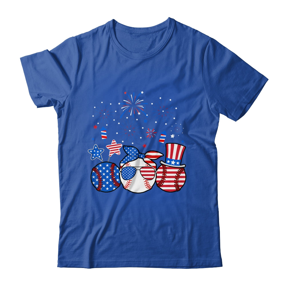 Baseball Lover Patriotic 4th Of July Independence Day Shirt & Tank Top | teecentury