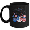 Baseball Lover Patriotic 4th Of July Independence Day Mug | teecentury