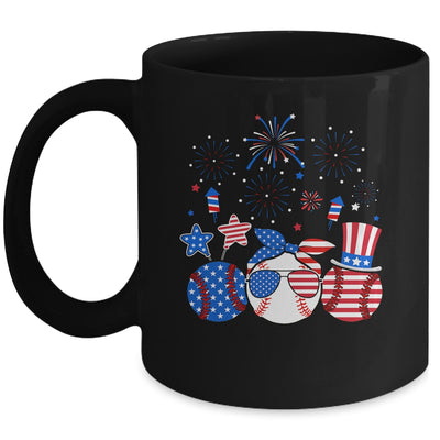 Baseball Lover Patriotic 4th Of July Independence Day Mug | teecentury