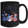 Baseball Lover Patriotic 4th Of July Independence Day Mug | teecentury
