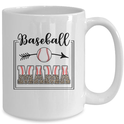 Baseball Mama Baseball Mom Funny Letter Print Mug | teecentury