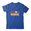 Baseball Mamaw Leopard Funny Softball Mother's Day T-Shirt & Tank Top | Teecentury.com