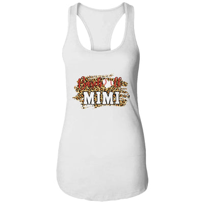 Baseball Mimi Leopard Funny Softball Mother's Day T-Shirt & Tank Top | Teecentury.com