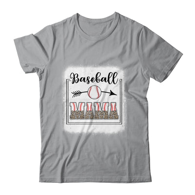 Baseball Mom Baseball Mama Bleached Funny Letter Print Shirt & Tank Top | teecentury