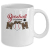 Baseball Mom Leopard Funny Softball Mom Mother's Day Mug Coffee Mug | Teecentury.com