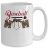 Baseball Mom Leopard Funny Softball Mom Mother's Day Mug Coffee Mug | Teecentury.com