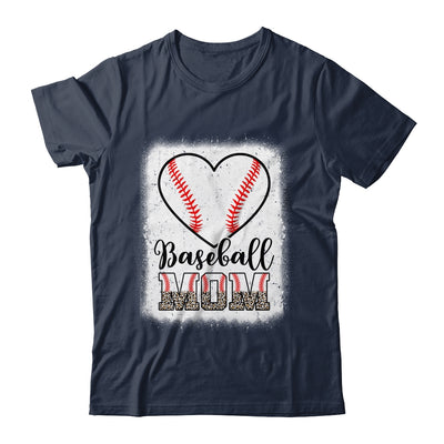 Baseball Mom Leopard Mothers Day Mom Shirt & Tank Top | teecentury