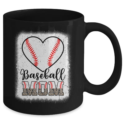 Baseball Mom Leopard Mothers Day Mom Mug | teecentury