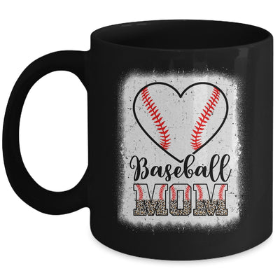 Baseball Mom Leopard Mothers Day Mom Mug | teecentury