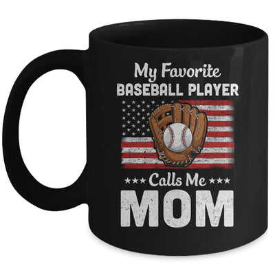 Baseball Mom My Favorite Baseball Player Calls Me Mom Mug Coffee Mug | Teecentury.com