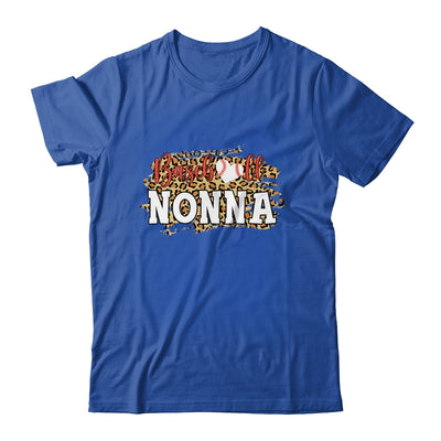 Baseball Nonna Leopard Funny Softball Mother's Day T-Shirt & Tank Top | Teecentury.com