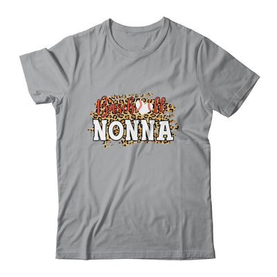 Baseball Nonna Leopard Funny Softball Mother's Day T-Shirt & Tank Top | Teecentury.com