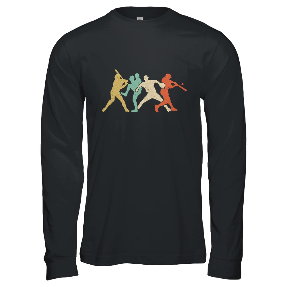 Baseball Retro Vintage Catcher Pitcher Batter T-Shirt & Hoodie | Teecentury.com