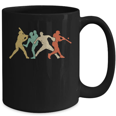Baseball Retro Vintage Catcher Pitcher Batter Mug Coffee Mug | Teecentury.com