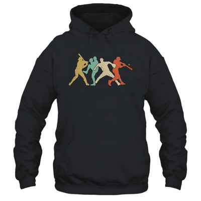 Baseball Retro Vintage Catcher Pitcher Batter T-Shirt & Hoodie | Teecentury.com