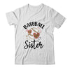 Baseball Sister Leopard Heart Love T-Shirt & Tank Top | Teecentury.com