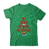 Basketball Christmas Tree Santa Pickleball X Mas Lights Shirt & Sweatshirt | teecentury