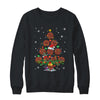 Basketball Christmas Tree Santa Pickleball X Mas Lights Shirt & Sweatshirt | teecentury