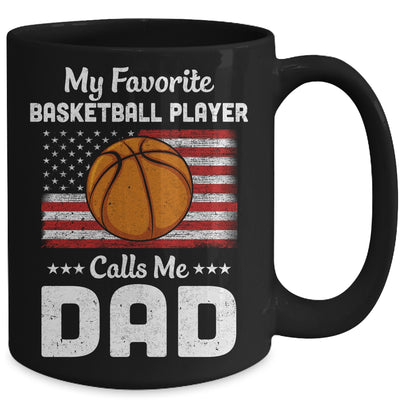 Basketball Dad My Favorite Basketball Player Calls Me Dad Mug Coffee Mug | Teecentury.com