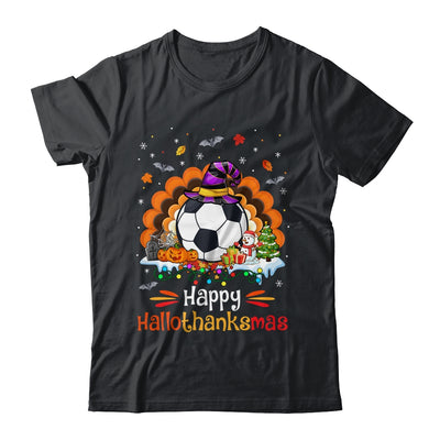 Basketball Halloween Christmas Thanksgiving Hallothanksmas Shirt & Sweatshirt | teecentury