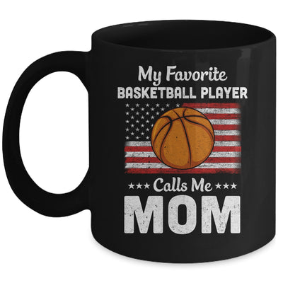Basketball Mom My Favorite Basketball Player Calls Me Mom Mug Coffee Mug | Teecentury.com