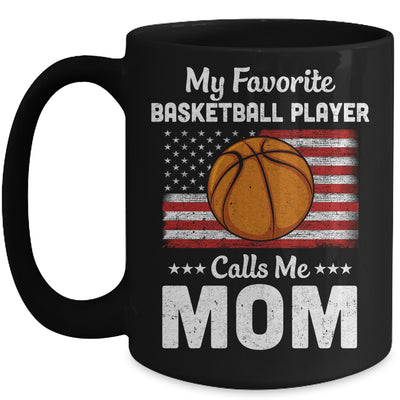 Basketball Mom My Favorite Basketball Player Calls Me Mom Mug Coffee Mug | Teecentury.com