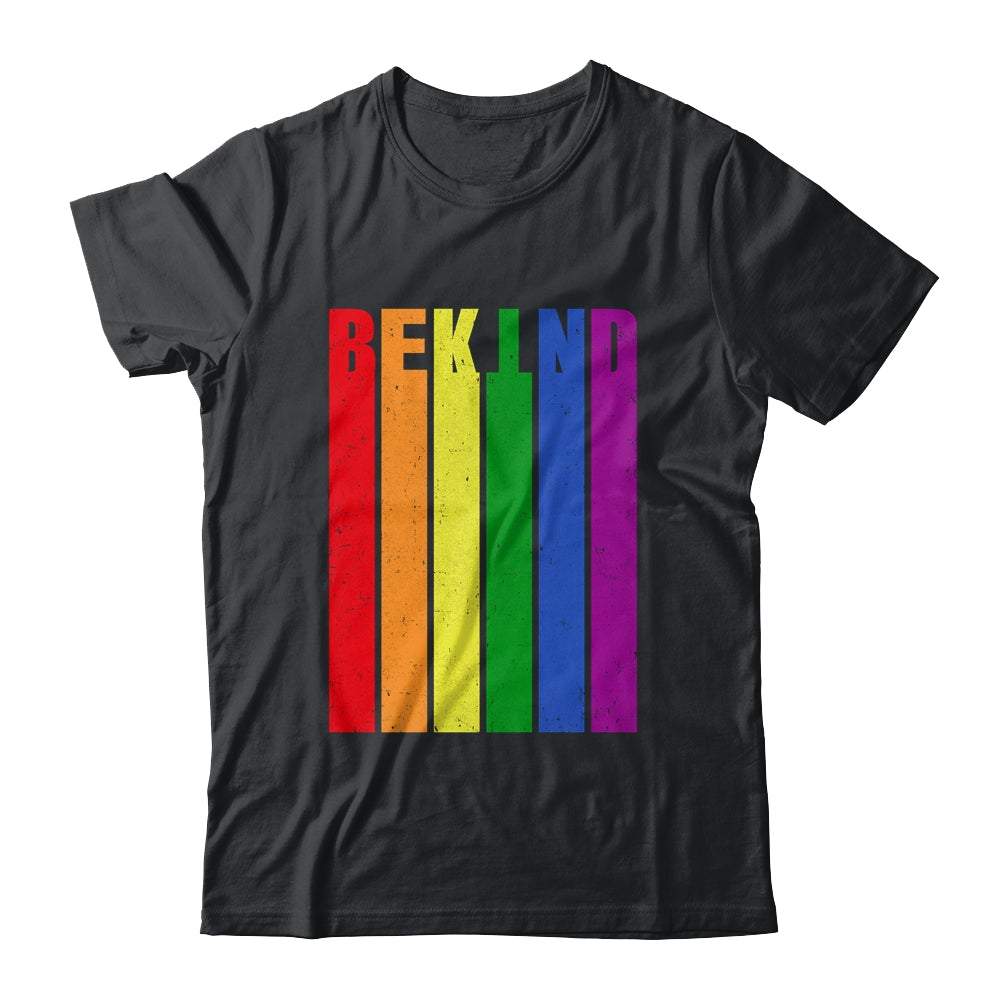 Be Kind Be You LGBT Pride Month Flag Rainbow LGBTQ Shirt & Tank Top | teecentury