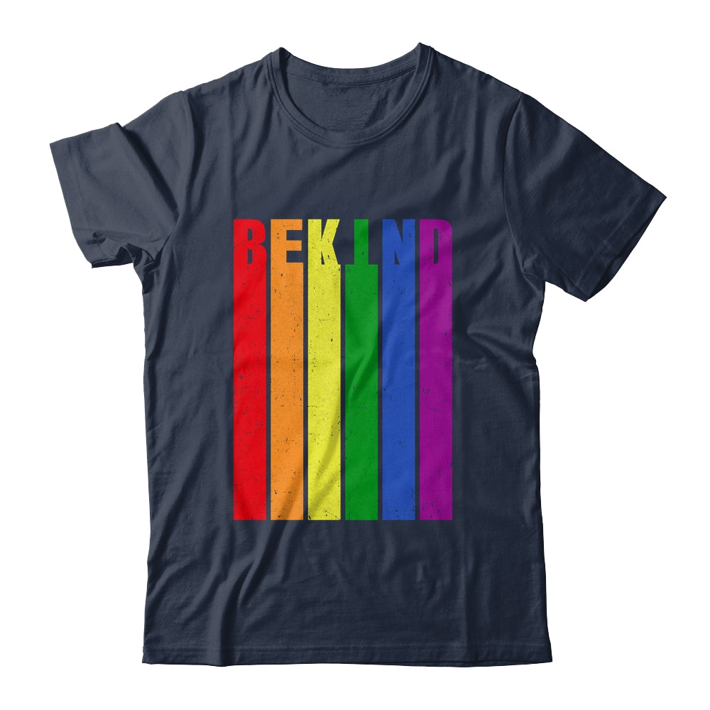 Be Kind Be You LGBT Pride Month Flag Rainbow LGBTQ Shirt & Tank Top | teecentury