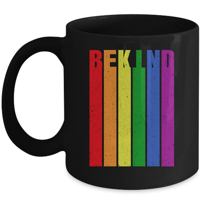 Be Kind Be You LGBT Pride Month Flag Rainbow LGBTQ Mug | teecentury
